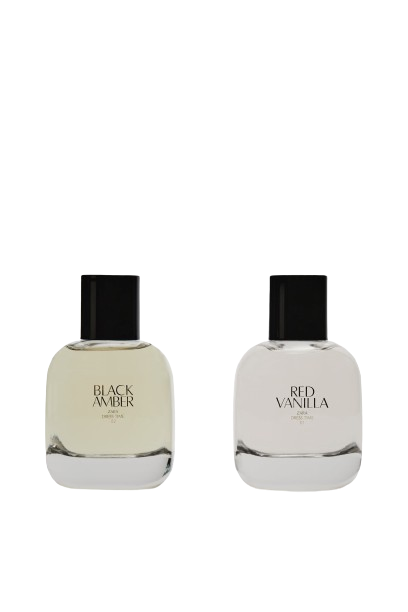 RED VANILLA PERFUME 90 ML / 3.04 OZ + BLACK AMBER 90 ML / 3.04 OZ