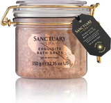 Sanctuary Spa Bath Salts, Rose Gold Radiance Exquisite Mineral Bath Salts in Jar, 350 g