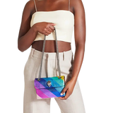 mini leather kensington bag - Rainbow
