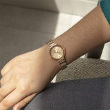 Women's Genuine Diamond Dial Bracelet Watch