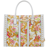 floral talabriria tote bag