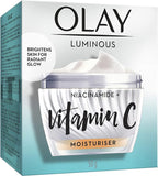 Olay Luminous Niacinamide + Vitamin C Face Cream Moisturizer 50G, 50 g (Pack of 1)