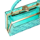 Quilted Box Clutch