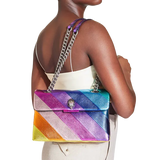 Leather Kensington bag - Rainbow