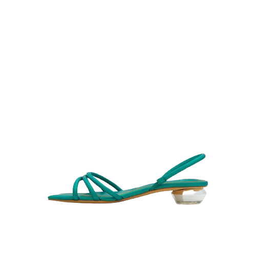 Stellara Green Sandals