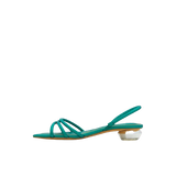 Stellara Green Sandals