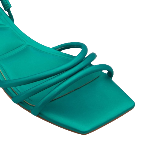 Stellara Green Sandals