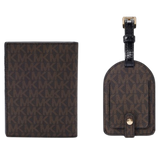 Signature Logo Passport Case and Luggage Tag Gift Set