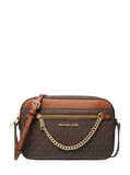 Jet Set Large Saffiano Leather Crossbody Bag
