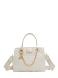 Aldo Tafarn Womens Satchel Bag - white