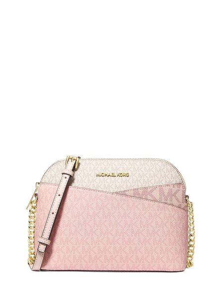 MK Jet Set Travel Medium Color-Block Signature Logo