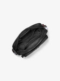 MK Rivington striped logo camera bag