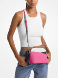 MK Jet Set Travel Color-Block Signature Logo Crossbody Bag