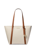 Pratt Large Signature Logo Tote Bag - Brown strap