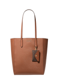 MK Vincent Large Saffiano Leather Tote Bag With Card Case